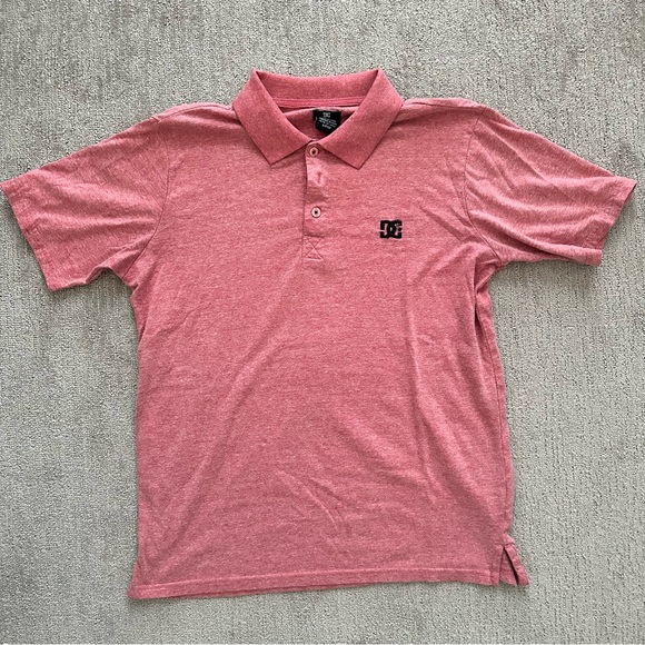 DC Men’s Polo Short Sleeve - Picture 1 of 3